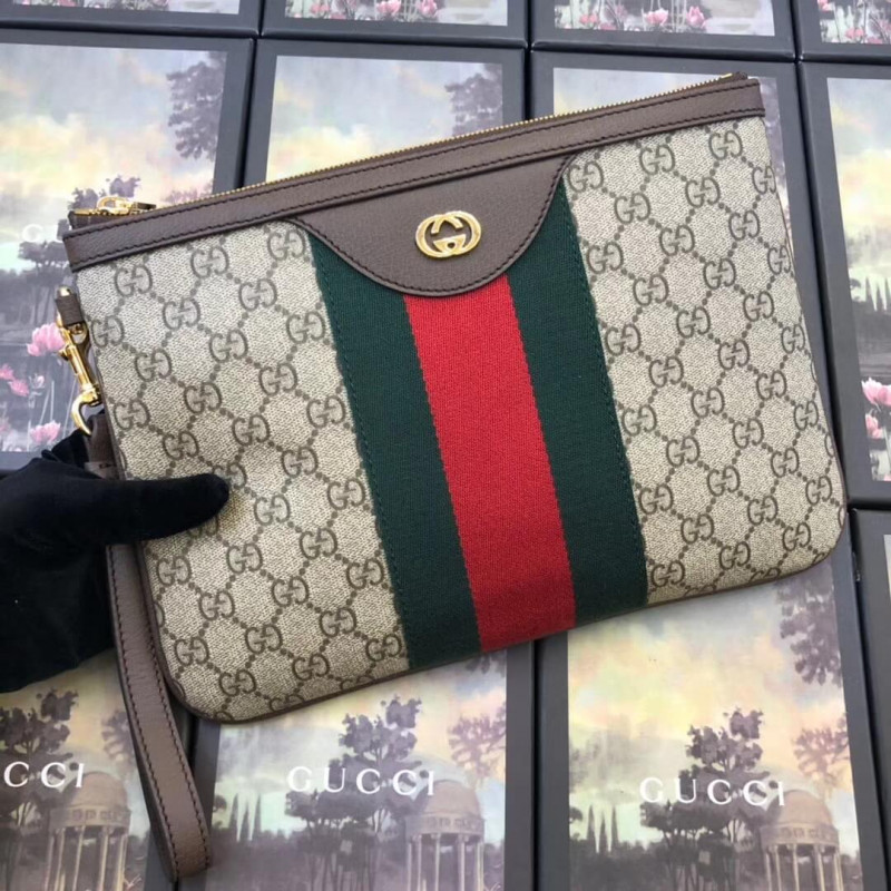Gucci GG Supreme Pouch 449479-1