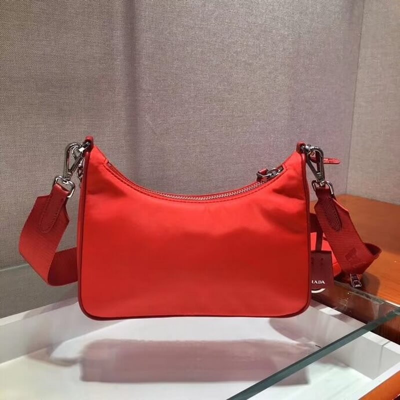 Bolsa Multi-Pochette de Nylon de reedición de Prada 1BH204-4