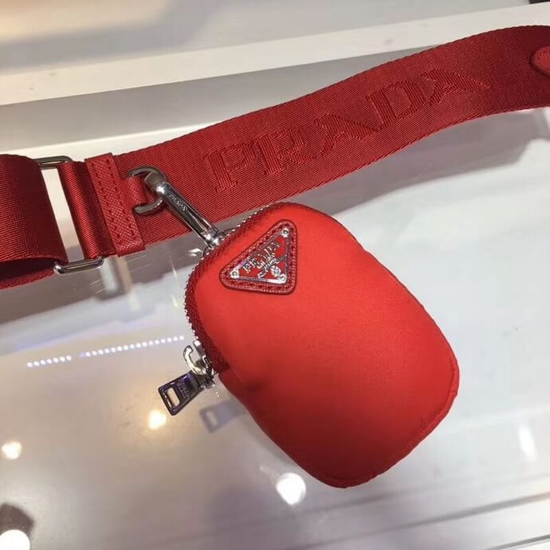 Bolsa Multi-Pochette de Nylon de reedición de Prada 1BH204-7