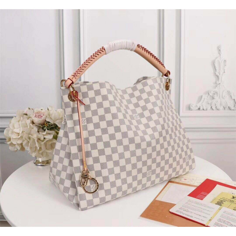 Louis Vuitton Damier Azur Canvas Artsy MM N41174-4