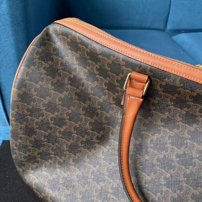 Bolsa de viaje grande de Celine en Canvas Triomphe 191472-4