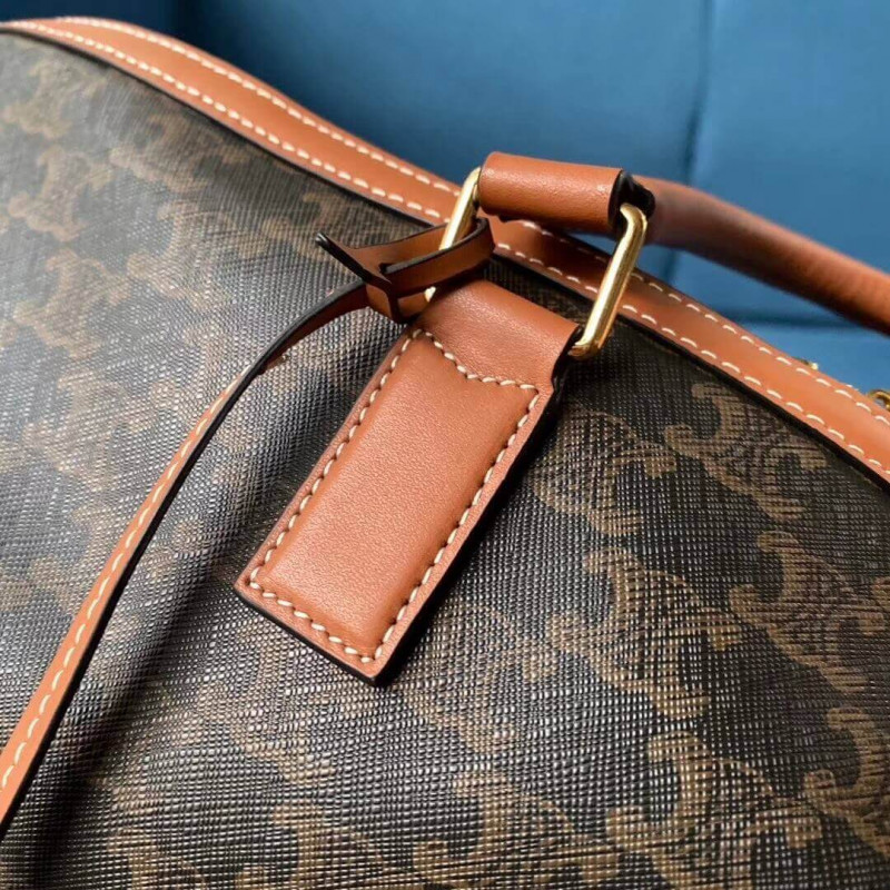 Bolsa de viaje grande de Celine en Canvas Triomphe 191472-6