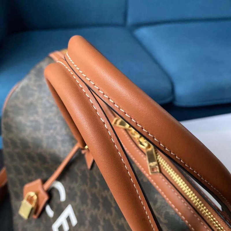 Bolsa de viaje grande de Celine en Canvas Triomphe 191472-9