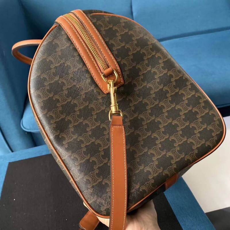 Bolsa de viaje grande de Celine en Canvas Triomphe 191472-10