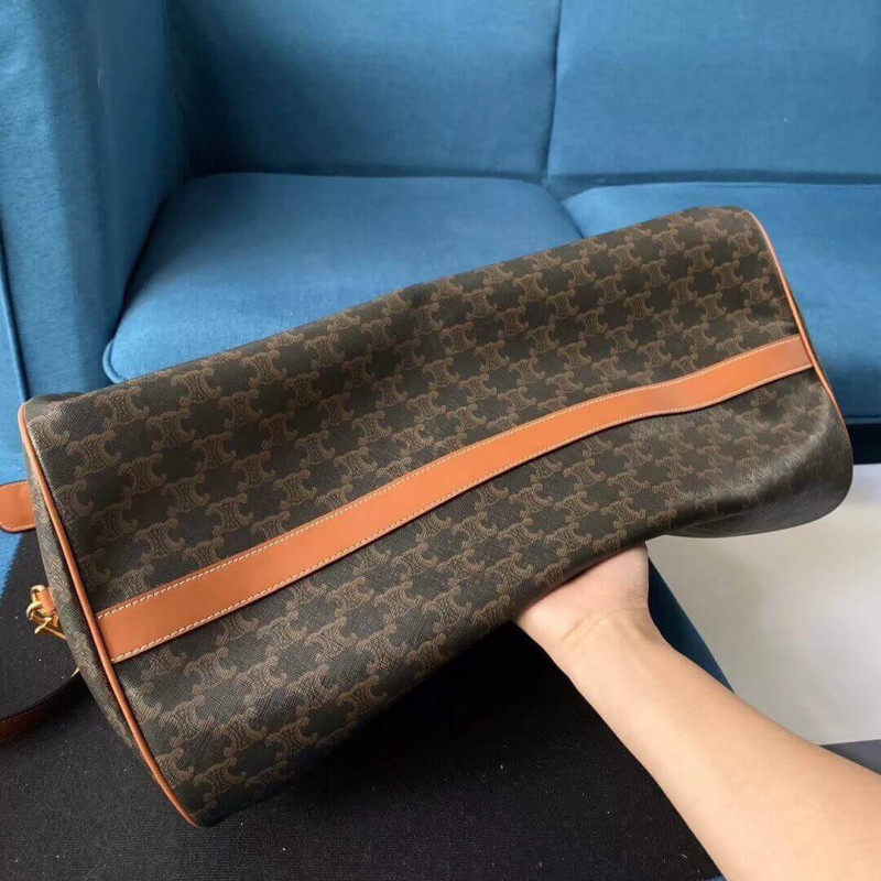 Bolsa de viaje grande de Celine en Canvas Triomphe 191472-12