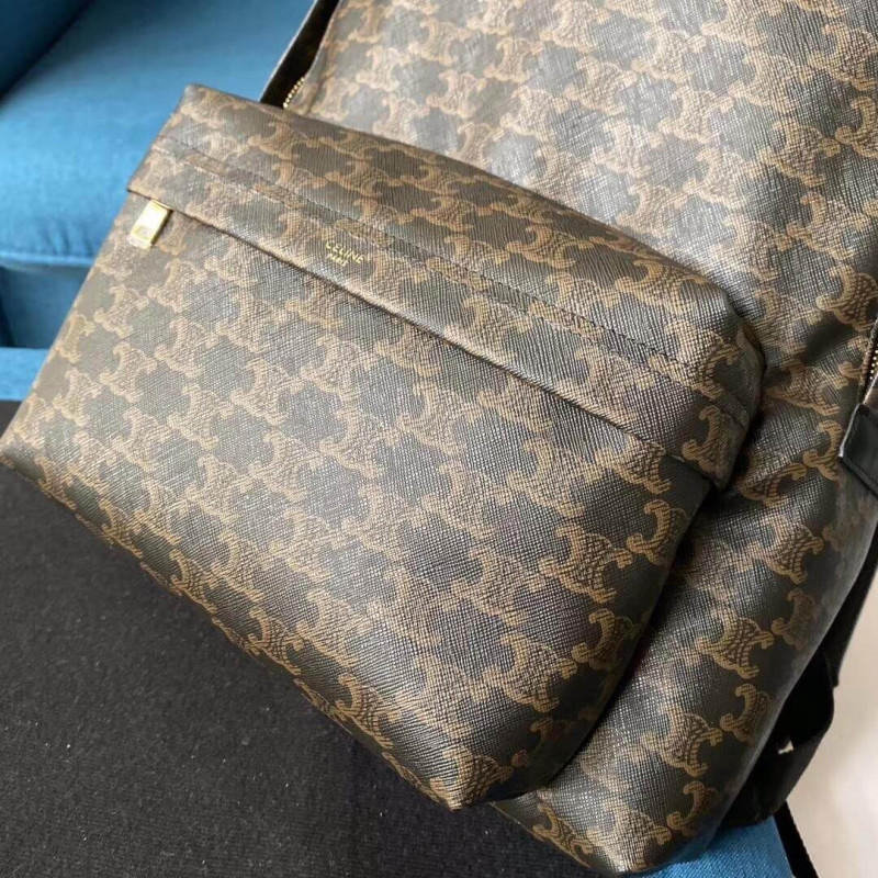 mochila media de Celine en lienzo triunfo 188382-2
