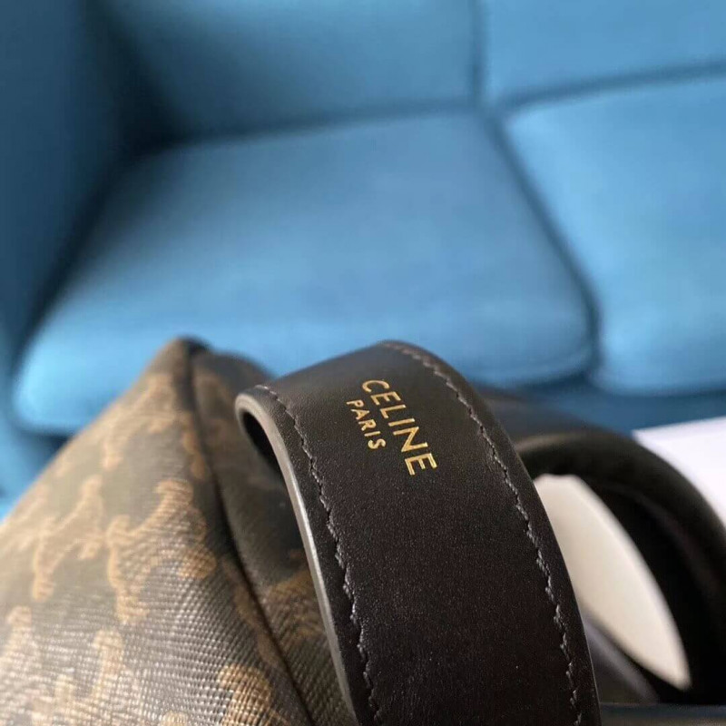 mochila media de Celine en lienzo triunfo 188382-5