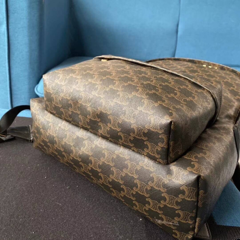 mochila media de Celine en lienzo triunfo 188382-6