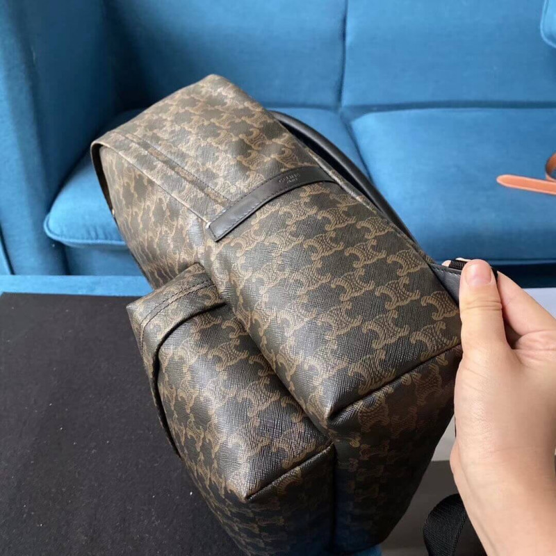 mochila media de Celine en lienzo triunfo 188382-8
