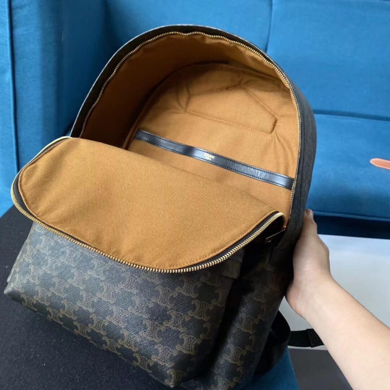 mochila media de Celine en lienzo triunfo 188382-11