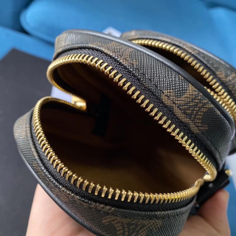 Celine Mini Pocket Messenger Bolsa en Triomphe Canvas 190832-9