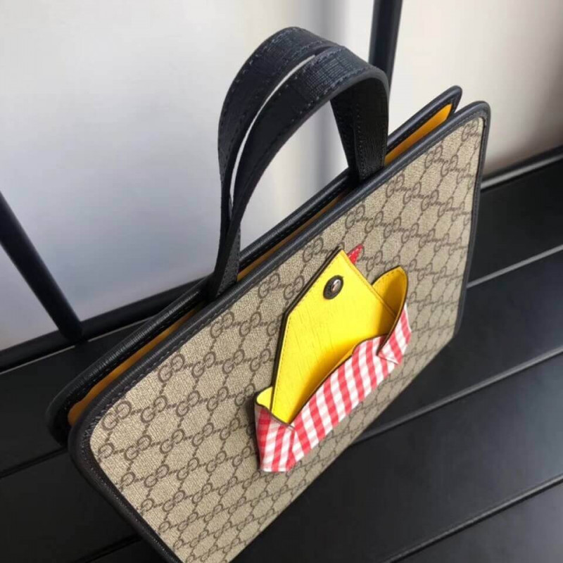 Gucci GG Tote Bolsa With Chick 606192-5