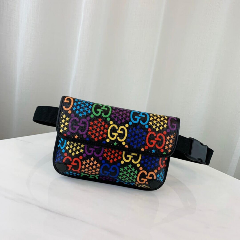 Bolsa de cinturón psicodélico Gucci GG 598113-1
