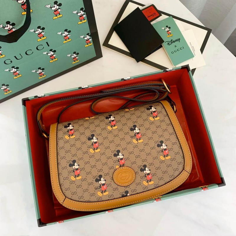 Disney x Gucci Bolso de hombro pequeño 602694-9