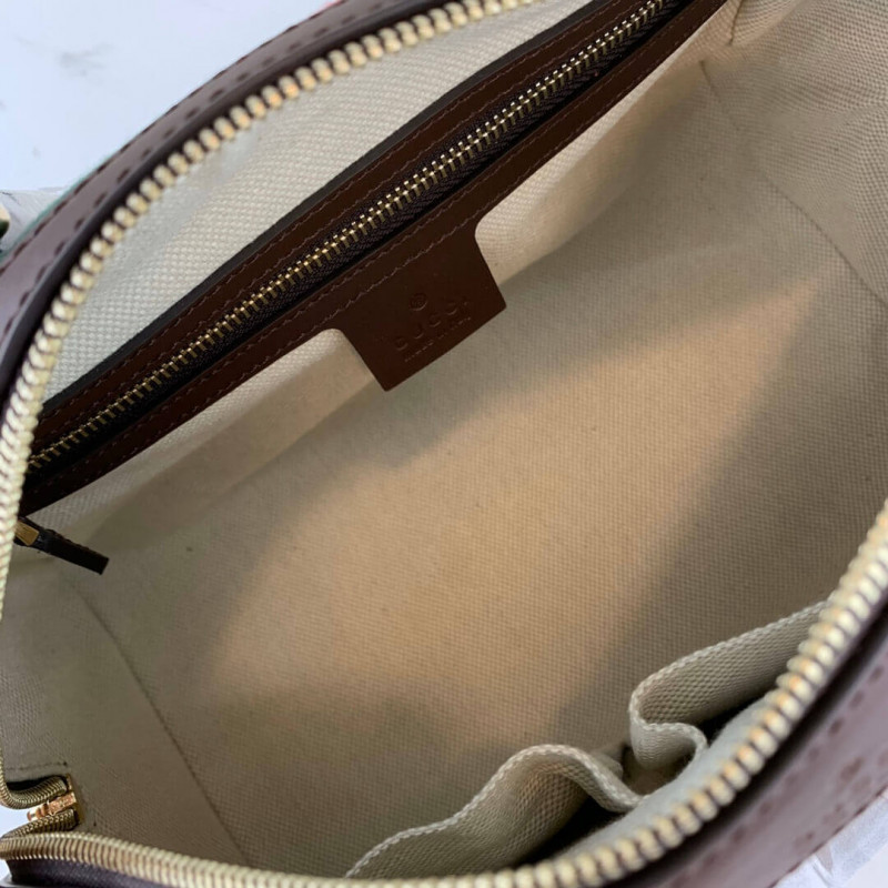 Gucci Vintage Web original GG Boston Bolsa 269876 Café-7
