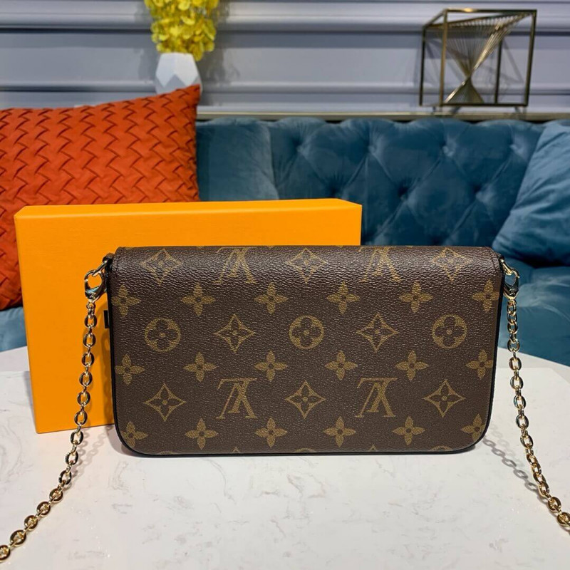 Louis Vuitton Troy Print Pochette Felicie M61276-2