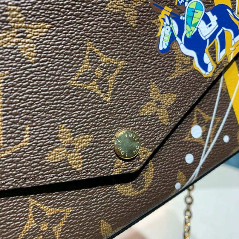 Louis Vuitton Troy Print Pochette Felicie M61276-5