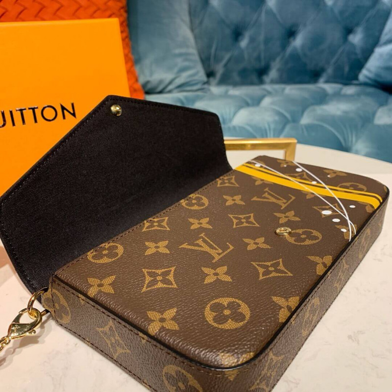 Louis Vuitton Troy Print Pochette Felicie M61276-6