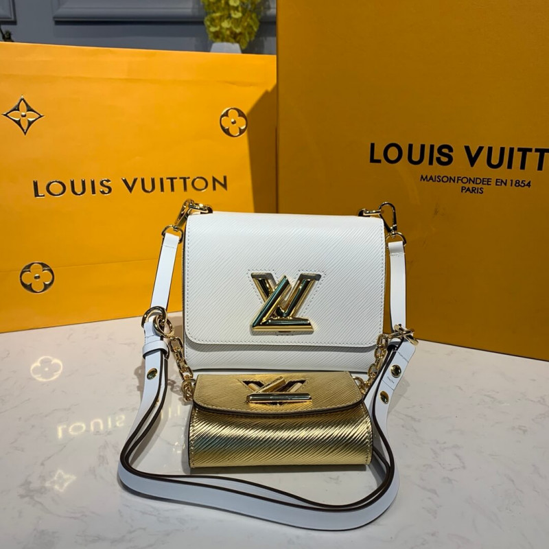 Louis Vuitton Twist PM y Twisty M55685 White/Gold-1