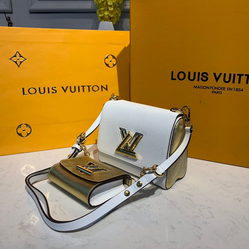 Louis Vuitton Twist PM y Twisty M55685 White/Gold-3