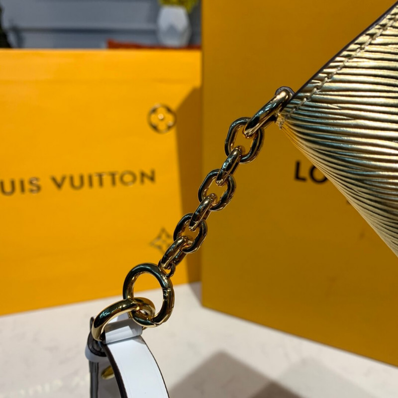 Louis Vuitton Twist PM y Twisty M55685 White/Gold-9