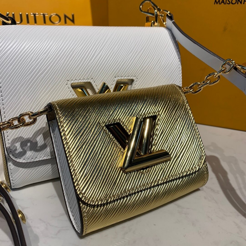 Louis Vuitton Twist PM y Twisty M55685 White/Gold-10