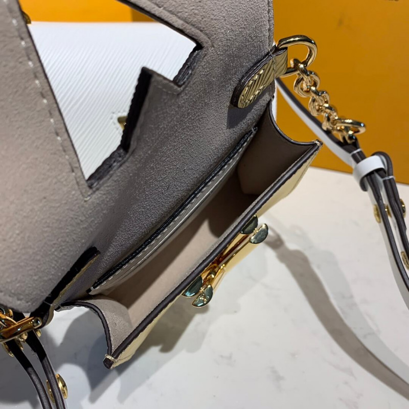 Louis Vuitton Twist PM y Twisty M55685 White/Gold-12