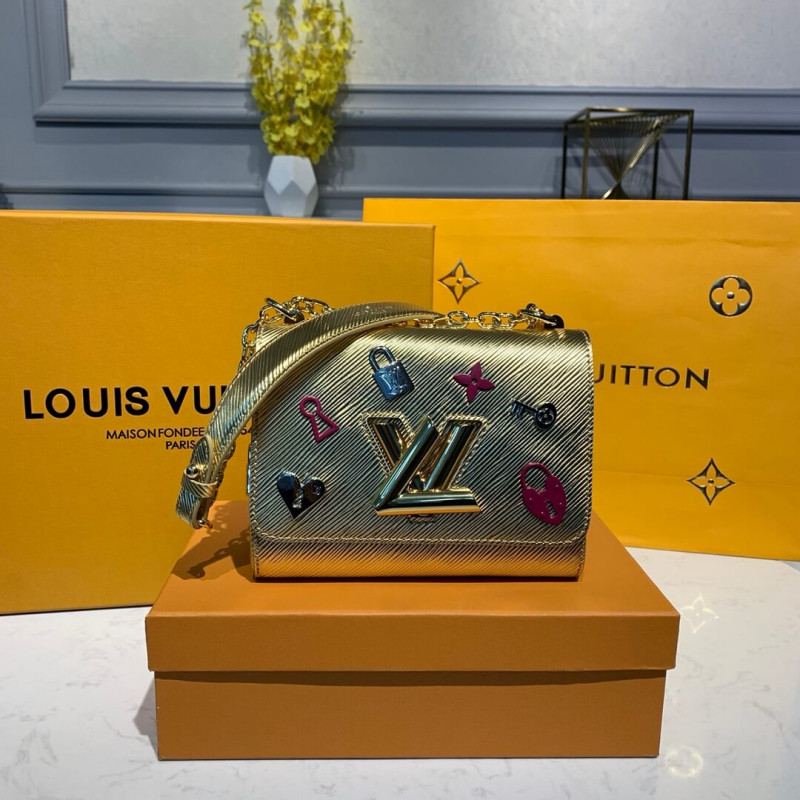 Louis Vuitton Epi Leather Twist PM M50332 Oro-1