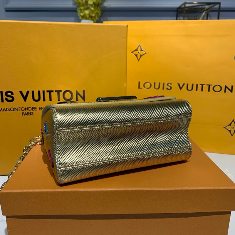 Louis Vuitton Epi Leather Twist PM M50332 Oro-3