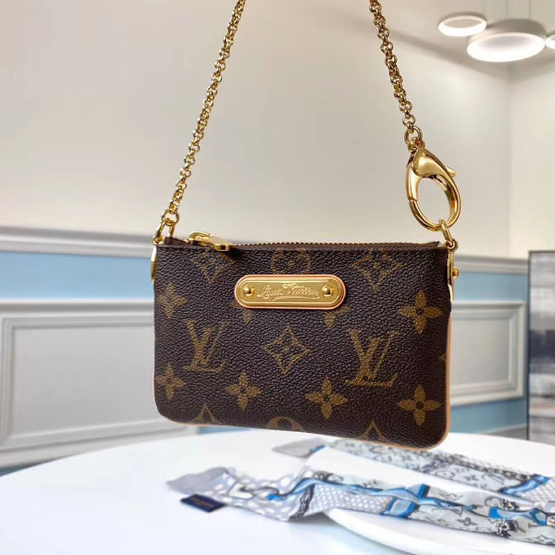 Louis Vuitton Monogram Pochette Milla PM M60095-1