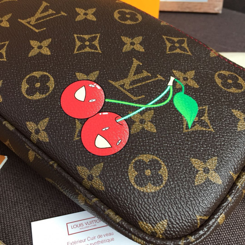 Louis Vuitton Monogram Cherry Pochette AccessOires M95008-4
