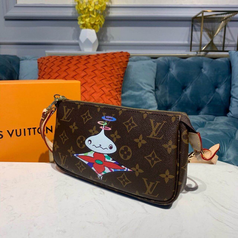 LOUIS VUITTON MURAKAMI Cabeza de cebolla Boite Pochette Accessoros M51980-1