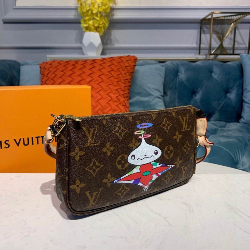 LOUIS VUITTON MURAKAMI Cabeza de cebolla Boite Pochette Accessoros M51980-2