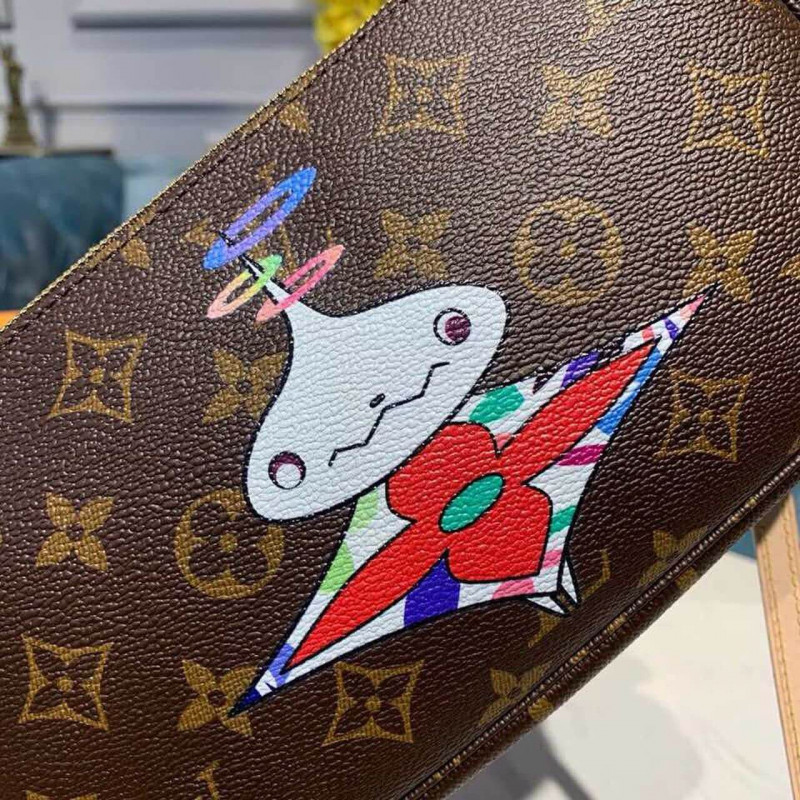LOUIS VUITTON MURAKAMI Cabeza de cebolla Boite Pochette Accessoros M51980-5