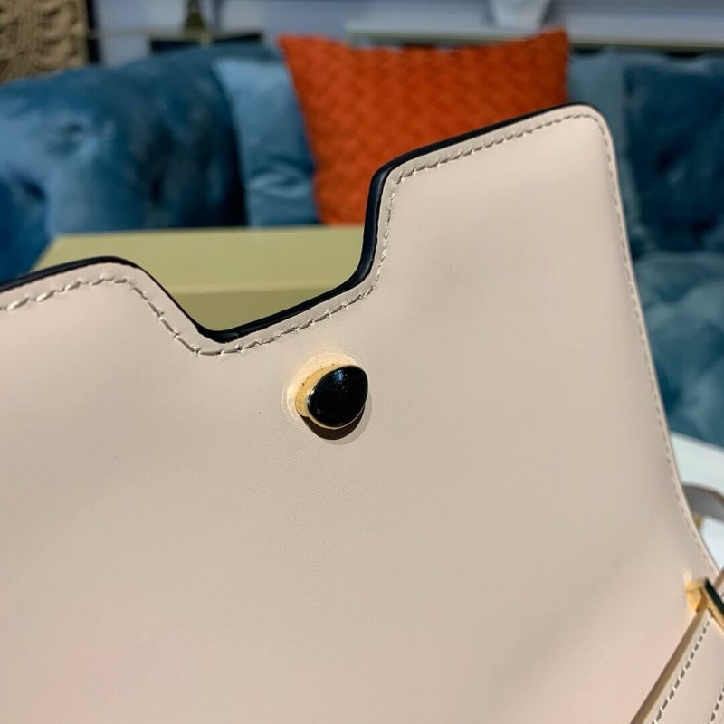 Burberry Small Two Tone Leather TB Bolsa 80134541-5