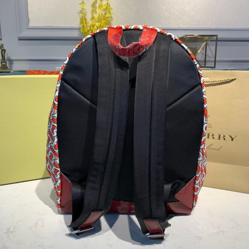 Burberry Monogram Print Nylon Mochila 80161071-2