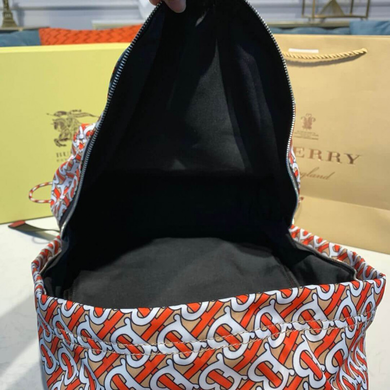 Burberry Monogram Print Nylon Mochila 80161071-8