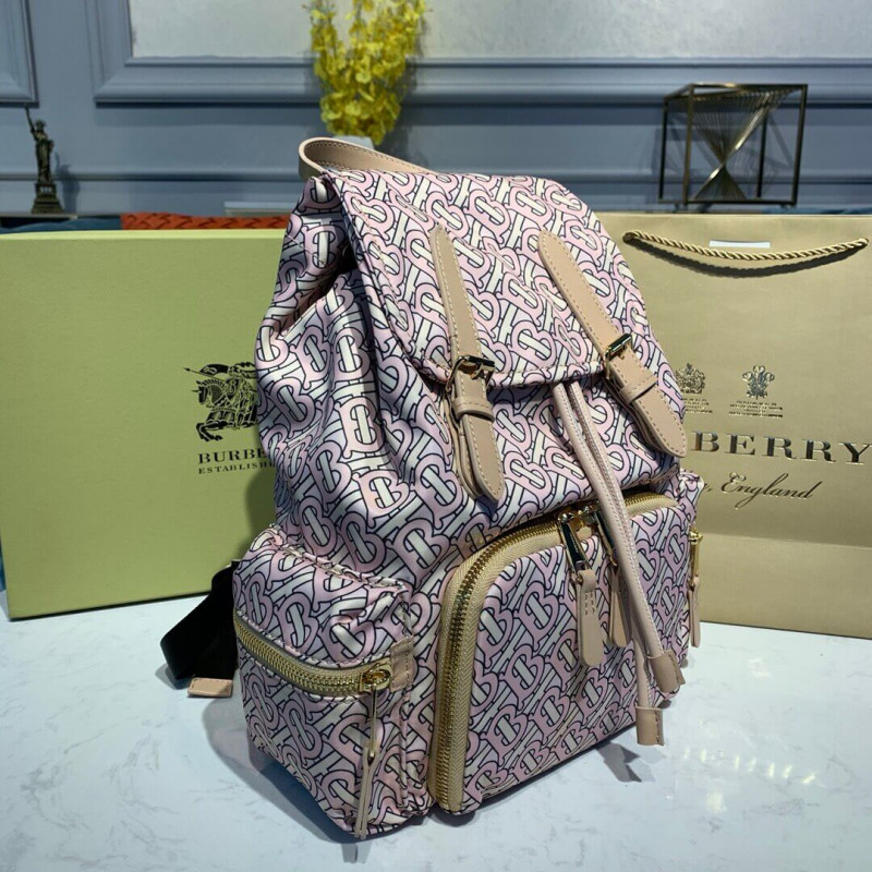 Burberry La mochila mediana en monograma impreso nylon 80116391-1