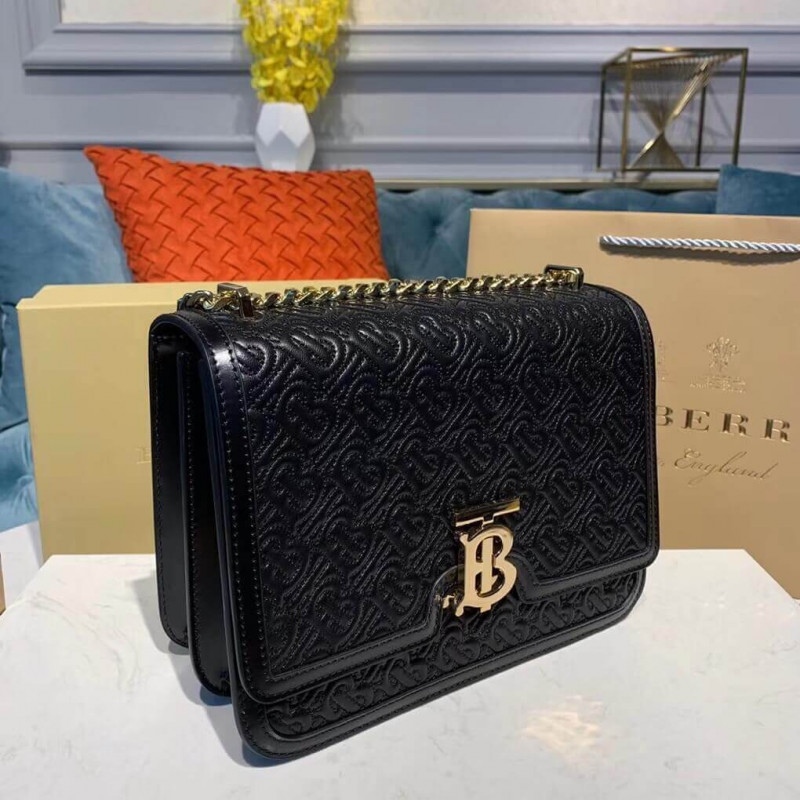 Burberry Medium Monogram Lambskin Bolsa 80149311-1