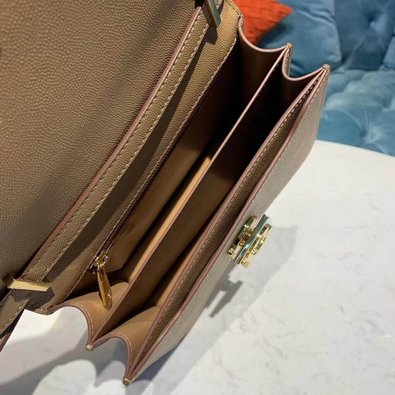 Burberry Small Grainy Leather TB Bolsa 80206411-8