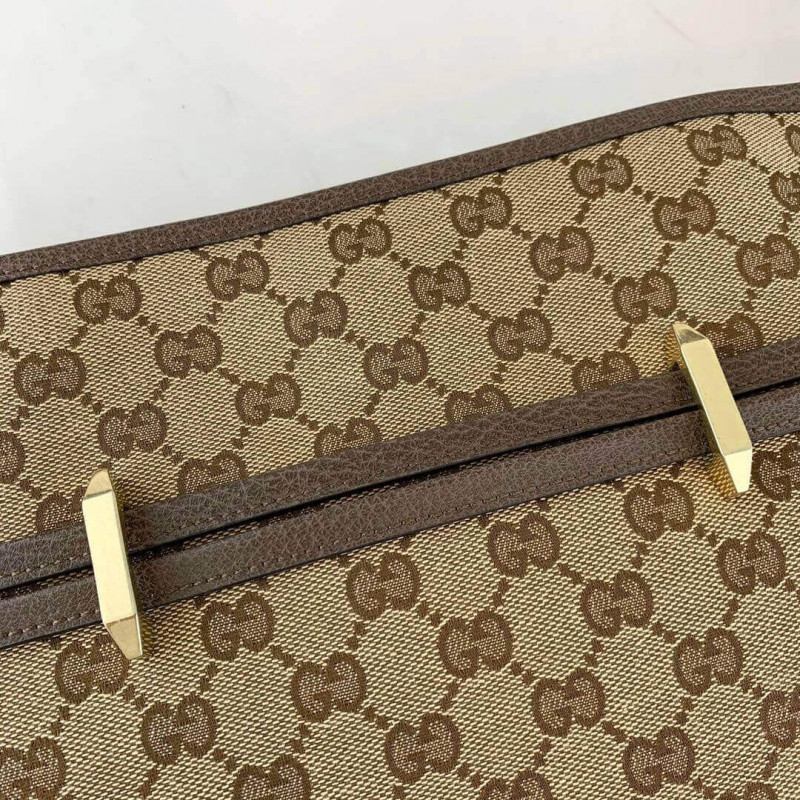 Gucci 1955 Horsebit GG Canvas Messenger Bolsa 602089-8