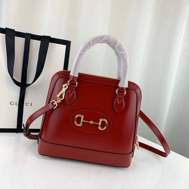 Gucci 1955 Horsebit Leather Small Tople Bolsa 621220-1
