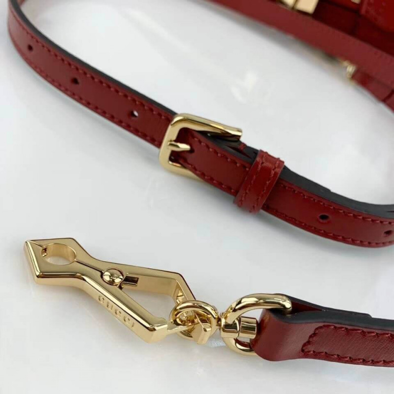 Gucci 1955 Horsebit Leather Small Tople Bolsa 621220-7