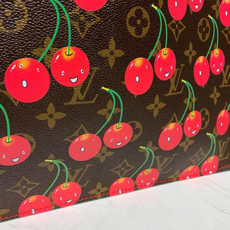 Louis Vuitton Monogram Cherry Sac Plat Tote Bolsa M51140-4