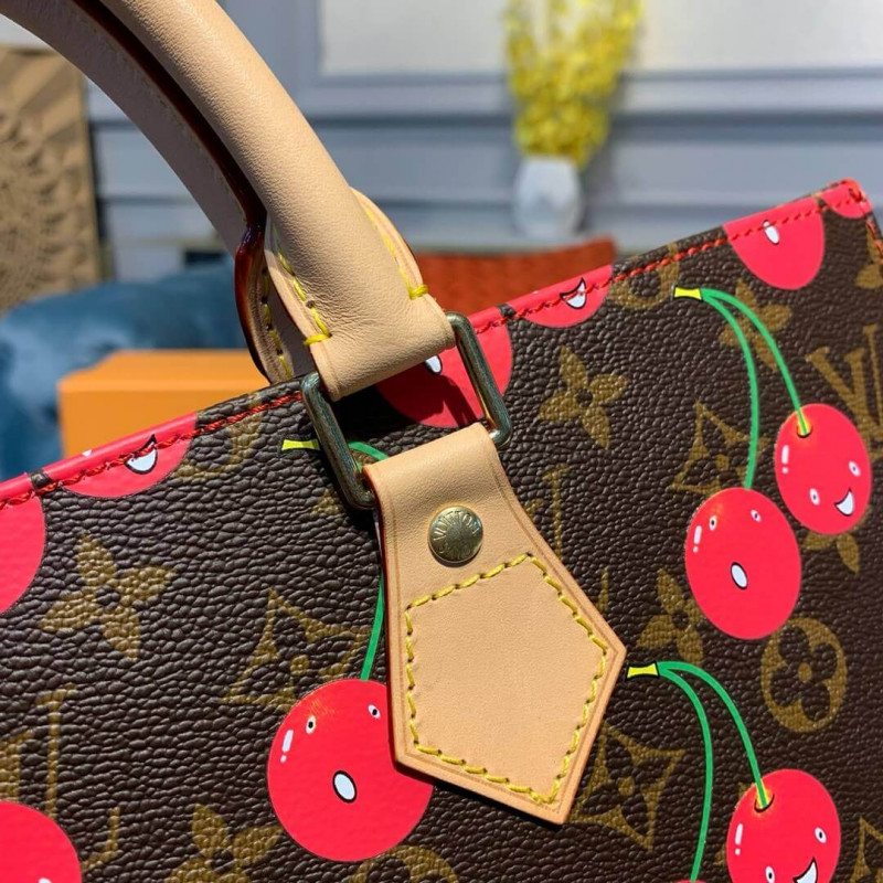 Louis Vuitton Monogram Cherry Sac Plat Tote Bolsa M51140-6