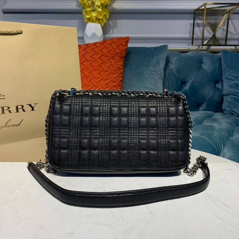 Burberry pequeña Bolsa Lola Lola de piel acolchada 80224961-2