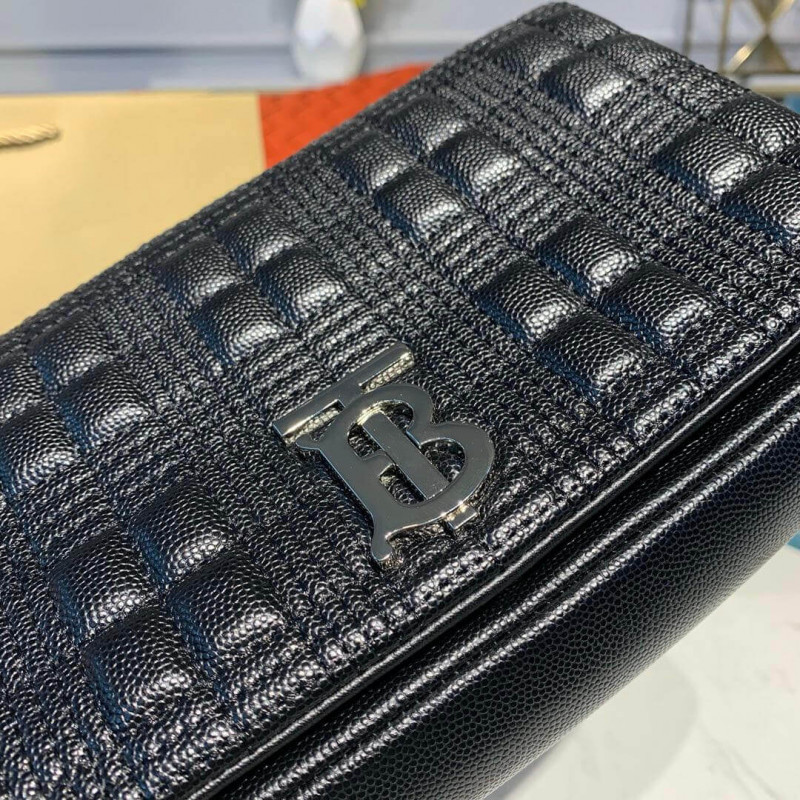 Burberry pequeña Bolsa Lola Lola de piel acolchada 80224961-4