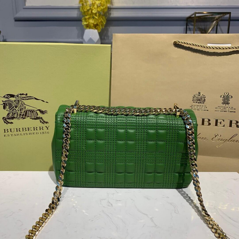 Burberry pequeña Bolsa Lola de piel de cordero acolchado 80217831-3