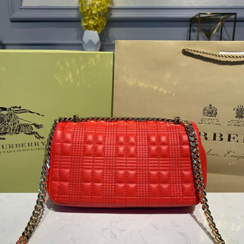 Burberry pequeña Bolsa Lola de piel de cordero acolchado 80208491-2