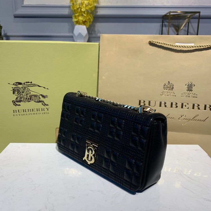 Burberry pequeña Bolsa Lola de piel acolchada 80214921-1